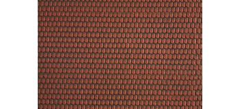 noch 57328 3D tuiles plate rouge